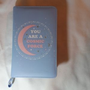 A New Pastel Blue True Story Brand Padded Journal (EWT Brooklyn, New York)